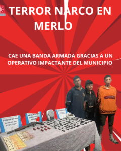 🚨 TERROR NARCO EN MERLO
