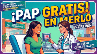 Campaña de PAP gratis en Merlo - Hospital Municipal Eva Perón - Prevención Cáncer de Cuello Uterino