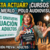 Cursos de actuación gratuitos para adultos en el Polo Audiovisual de Merlo - Gestión Cultural Municipio de Merlo.