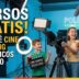 Niños y adolescentes de Merlo aprendiendo a filmar en los nuevos cursos gratuitos de cine y casting del Polo Audiovisual.