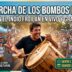 Multitudinaria 5ta Marcha de los Bombos en Merlo con el Indio Froilán, evento cultural gratuito.