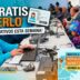 Miniatura de noticia sobre megaoperativos de DNI gratis en Merlo, con un gran titular en amarillo y blanco '¡ATENCIÓN MERLO! DNI NUEVO Y GRATIS ESTA SEMANA EN TU BARRIO', y una lista de fechas y ubicaciones detalladas, junto con fotos de personal atendiendo vecinos en una mesa.