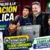 Intendente Gustavo Menéndez entregando tableros técnicos gratuitos a estudiantes en Merlo. Programa Mi Primer Tablero.