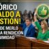 Concejales del Concejo Deliberante de Merlo levantando la mano para aprobar por unanimidad la gestión municipal en una sesión histórica.