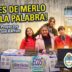Jóvenes participando en el programa Decisión Niñez Merlo, presentando proyectos sociales. Una muestra de Estado presente e inclusión juvenil frente al recorte de la oposición.