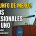 Nuevos graduados en la Universidad Nacional del Oeste durante el emotivo acto de colación en Merlo junto al intendente Gustavo Menéndez.